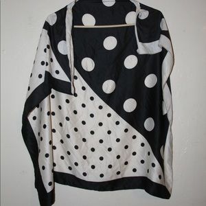 Polka dot scarf